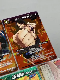 Portgas D Ace - Bundle of 7 - One Piece Miracle Battle Carddass Card Japanese - Image 4