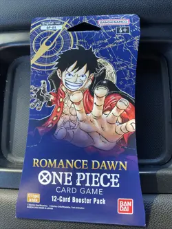 One Piece Pre Errata Romance Dawn Booster Pack English Version - Image 1