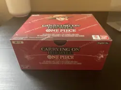 One Piece OP-13 Carrying on His Will Booster Box English Factory Sealed - Image 2