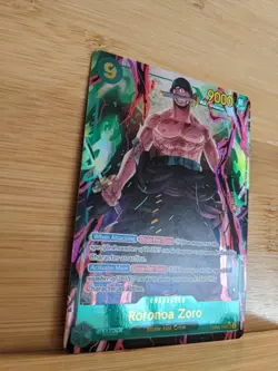 One Piece TCG Roronoa Zoro (Alternate Art) OP06-118 Wings of the Captain SEC NM - Image 2