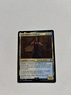 MTG Final Fantasy Cid, Timeless Artificer Card #416 - Image 1