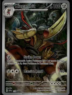 Kingambit Promo SV: Scarlet & Violet Promo Cards 130 NM - Image 1
