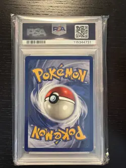 1999 Fossil 1st Edition Slowbro #43 - Vintage Pokemon Card PSA 8 - Image 2