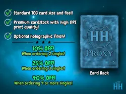 Hallowed Fountain Land Anime Waifu Single Card Proxy Card Custom For EDH - Image 2