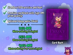 Herald's Horn Chibi Anime Style Single Card Proxy Card Custom For EDH - Image 2
