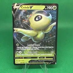 Celebi V 007/198 Chilling Reign NM Full Art Ultra Rare Pokemon Card NM/Mint - Image 1