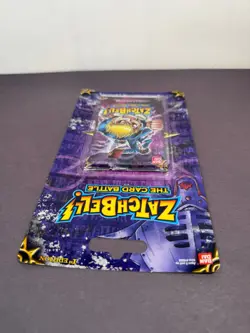 Zatch Bell The Gathering Storm 1st Edition Booster Card Pack 2006 Bandai TCG - Image 3