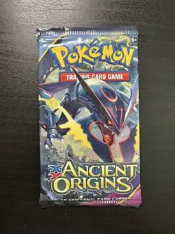 XY Ancient Origins - Pokemon TCG 10 Card Booster Pack - SEALED - M Rayquaza Art - Image 2