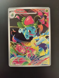 Ivysaur 134/132 Pokemon Mega Evolution Illustration Rare Holo Card NM - Image 1