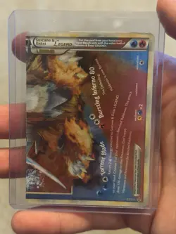Pokemon TCG Suicune Entei Legend Card Bottom 95/95 Holo Rare - Image 1