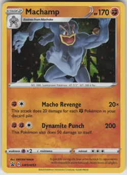 Machamp SWSH: Sword & Shield Promo Cards SWSH053 Pokemon - Image 1