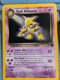 Pokemon Team Rocket 8 Rare Card Lot - 1st Editions - Non Holo - Duplicates - Image 2