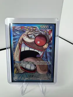 One Piece Card Buggy Alt Art Leader OP09-042 Pack Fresh Japanese Manga - Image 1