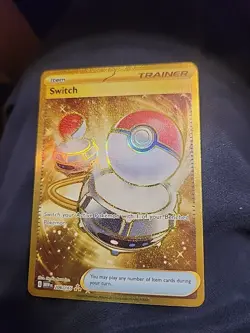 Pokemon SV Scarlet & Violet 151 Switch Hyper Rare Card 206/165 NM Condition - Image 1