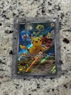 Pikachu 027 Sv: Scarlet & Violet Promo Cards Holo (READ DESCRIPTION!) - Image 1