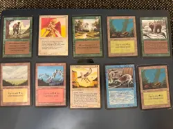Magic the Gathering MTG Alpha Lot - 10 cards! - Image 2