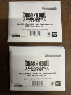 Dragonball Masters Card Game UB02 Fearsome Rivals Release Kit x2 SEALED/NEW - Image 1