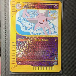 Pokemon TCG Espeon Holo Vintage Card C-70 Kyoko Umemoto 2002 Psychic 80 HP - Image 1