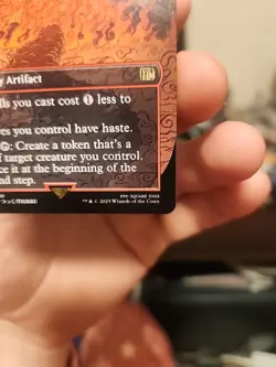 The Fire Crystal Borderless Final Fantasy MTG - Image 5
