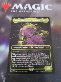Mtg. 2x Nashi, Searcher in the Dark. Showcase. Duskmourn. Pack Fresh - Image 1