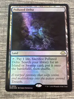 MTG Polluted Delta Modern Horizons 3 Foil M/NM - Image 1