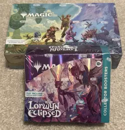 "IN HAND" Sealed Magic MTG Lorwyn Eclipsed Collector Booster + Play Booster - Image 1