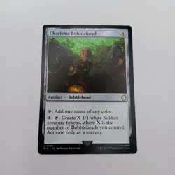 Charisma Bobblehead MTG Rare Magic: The Gathering Fallout Commander - Image 1