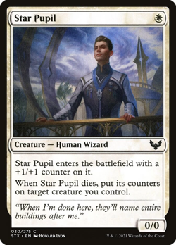 LP FOIL Star Pupil (030) Strixhaven: School of Mages STX MTG Magic - Image 1
