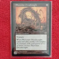 Magic: The Gathering Phyrexian Dreadnought Artifact Creature Mirage Rare 1996 - Image 1