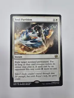 Soul Partition The Brothers' War Regular Nm Magic The Gathering - Image 1