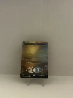 Plains (486) (Borderless) (Galaxy Foil) Unfinity Foil - Image 1