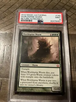 Worldspine Wurm Return to Ravnica Regular PSA9 - Image 1