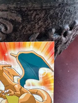1999 Topps Pokemon Charizard - #06 - Non-Holo - TV Series 1 Blue Logo - Image 5