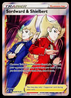 Sordward & Shielbert #TG28/TG30 Pokemon SWSH12: Silver Tempest Trainer Gallery - Image 1