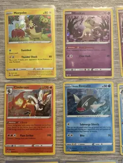 Pokemon (15) SWSH Black Star Promo Mix Lot All Cosmos Holos Some Swirls NM/MT - Image 2