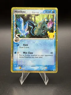 Mimikyu *PROMO* SWSH136 *HOLO* SWSH Black Star 2019 Pokemon TCG - Image 1