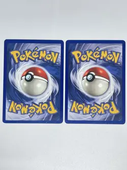 Pokemon TCG Slowpoke 55/62 And Slowbro 43/62 1st Edition Fossil Set Non Holo - Image 2