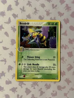 Pokemon: Beedrill 1/112 Rare Holo. EX FireRed & LeafGreen. NM - Image 1