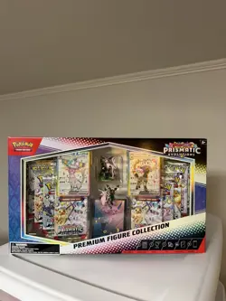 Pokemon TCG Prismatic Evolutions Premium Figure Collection NEW/ FACTORY SEALED - Image 1