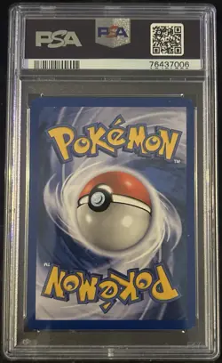 2000 Pokemon 1ST EDITION Dark Gyarados Holo #8 PSA 8 NM-MT - Image 2