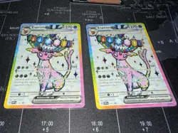 Pokemon Espeon ex SVP175 Scarlet & Violet Promo - NEAR MINT Lot 2 RARE!! - Image 1