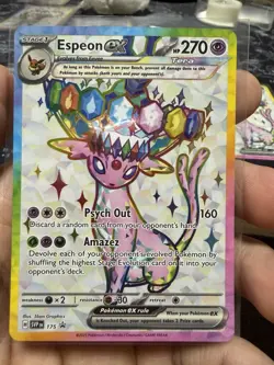 Pokemon Espeon ex SVP175 Scarlet & Violet Promo - NEAR MINT Lot 2 RARE!! - Image 2