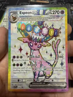 Pokemon Espeon ex SVP175 Scarlet & Violet Promo - NEAR MINT Lot 2 RARE!! - Image 4