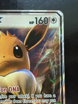 Pokemon Eevee GX SM176 Sun & Moon Black Star Promo (LP-) - Image 3
