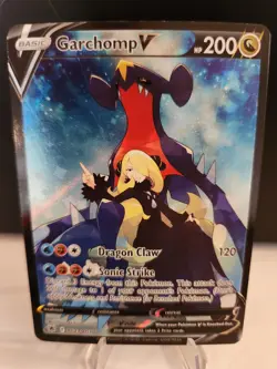 Pokemon: Garchomp V TG23/TG30 Astral Radiance Trainer Gallery LP - Image 1