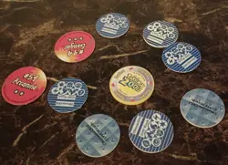 Lugia 3D Pokemon Coin The Movie 2000 + 1999 Wizards Pokemon Pogs Lot RARE - Image 3