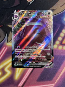 Gengar VMAX 157/264 Pokemon TCG SWSH08: Fusion Strike NM - Image 1