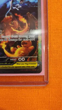 Mega Charizard X EX 125/094 - Phantasmal Flames - Pokemon TCG - Mint and Center - Image 5