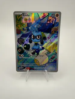 Pokemon TCG SV01: Scarlet & Violet Base Set #215/198 Riolu NM - Image 1