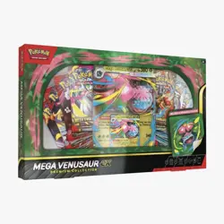 Pokemon Mega Venusaur EX Premium Collection Box Includes Reusable Sticker - Image 1